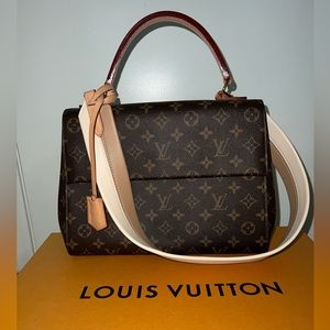 Louis Vuitton Cluny Top Handle Bag Monogram